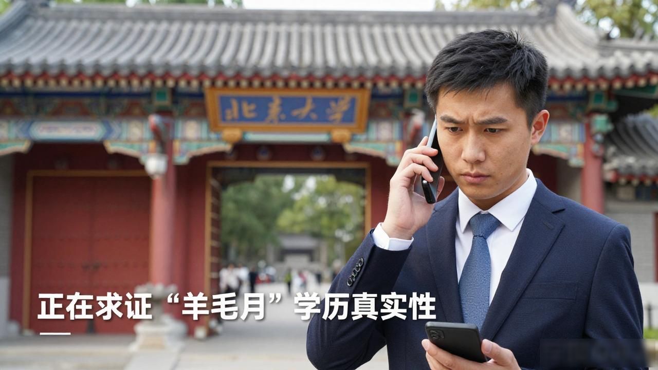 网红羊毛月北大学历被疑造假 学历真实性引发争议